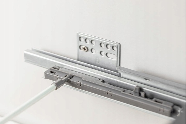 SZUFLADA GTV AXIS PRO 600D1 B. WYSOKA L600 H199 BIAŁA CICHY DOMYK