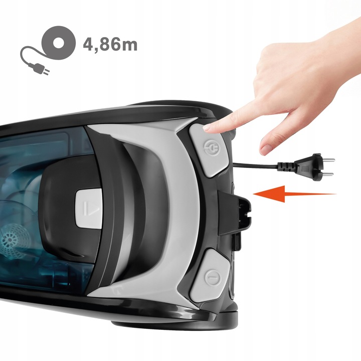 Odkurzacz BEZWORKOWY cyklonowy 700W FILTR HEPA mały lekki domowy 1,5L Ideal