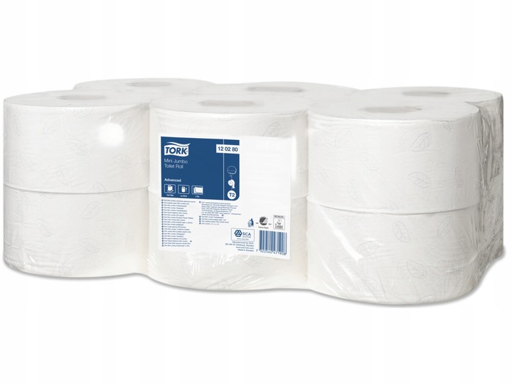 Papier toaletowy Tork 120280 Advanced T2 Jumbo x12