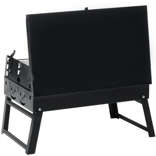 Grill Węglowy Turystyczny XXL Przenośny Składany Walizka + Akcesoria