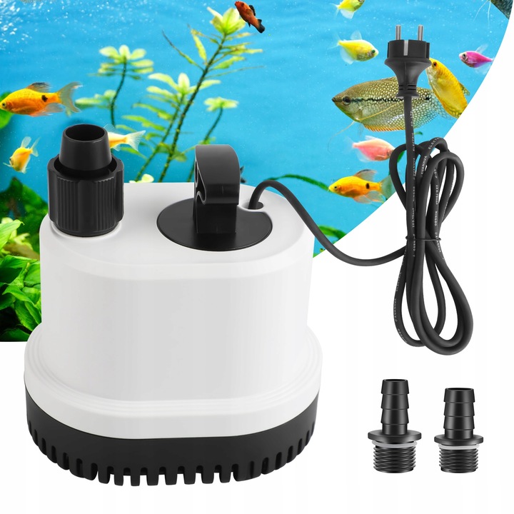 Pompa niskiego zanurzenia 2500l/h 40W DO OCZKA WODNEGO FONTANNY