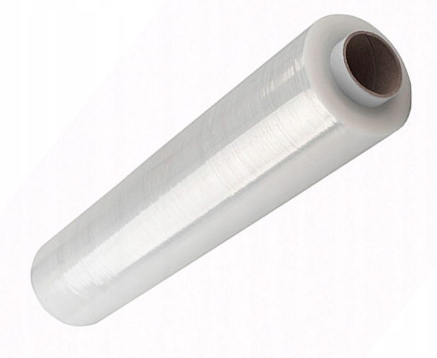 FOLIA STRETCH 3KG BEZBARWNA DUŻO FOLI CIENKA TULEJ