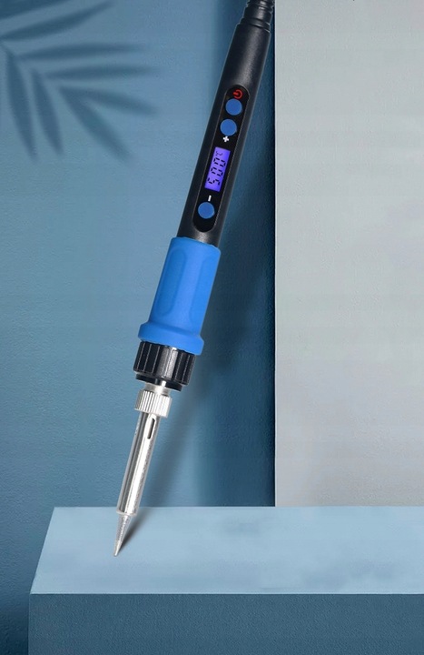 Lutownica Precyzyjna 100W Zestaw Lutowniczy LCD Odsysacz do Cyny 13