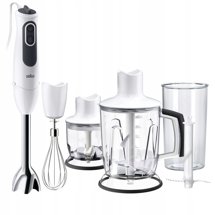 Blender ręczny Braun MQ3145 750W biało-szary