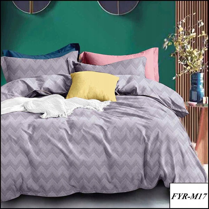 GRUBA DWUSTRONNA POŚCIEL FLANELOWA 160x200 2 POSZEWKI 70x80 FLANELA KOMPLET