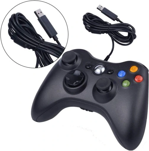 GAMEPAD PAD do XBOX 360 PC KONSOLI USB DUAL SHOCK