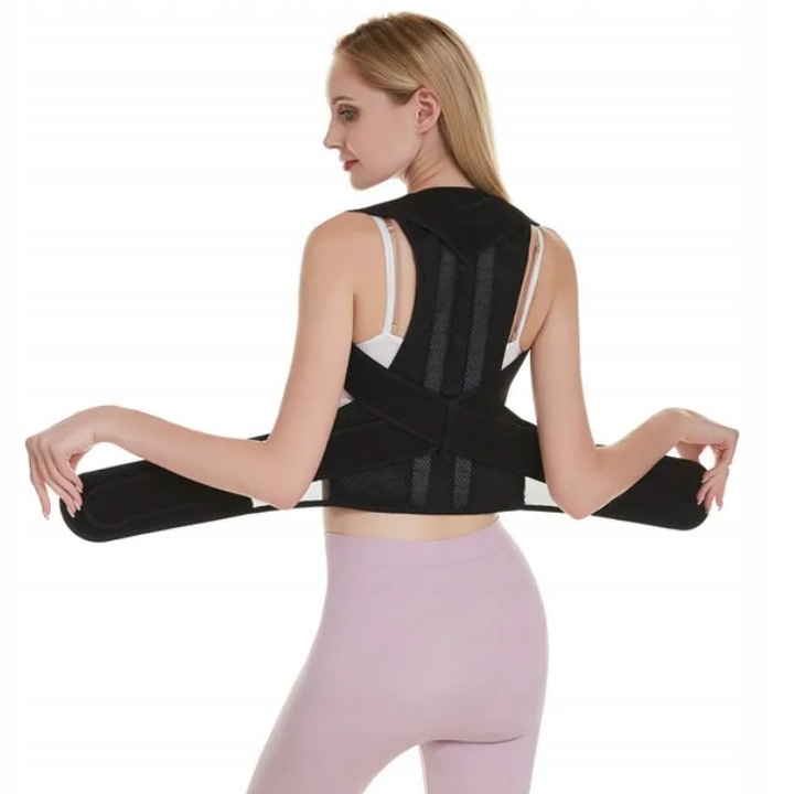 KOREKTOR WAD POSTAWY PLECÓW PAJĄCZEK SZELKI NA PROSTY KRĘGOSŁUP rozm. S