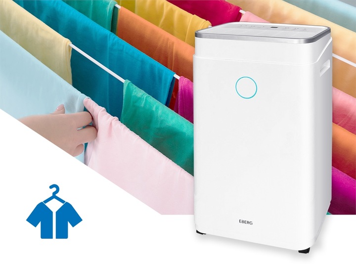 Osuszacz powietrza EBERG AZARI pochłaniacz 20l/24h +WiFi +TIMER