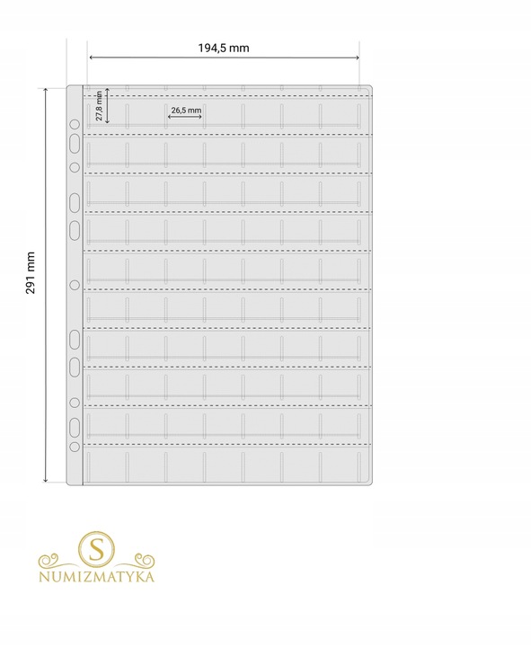 ALBUM KLASER NA 503 MONETY DUŻY A4