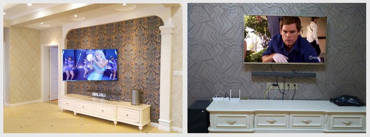 Obrotowy uchwyt do telewizora TV LCD LED 32' - 55'