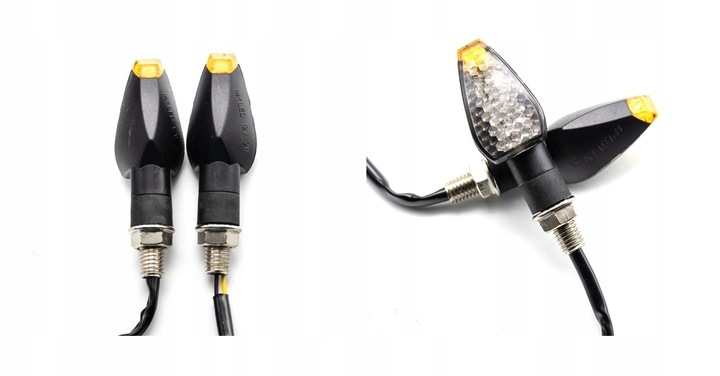 KIERUNKOWSKAZY QUAD MOTOR SKUTER MIGACZE DYMIONE 12 LED 4SZT !!!