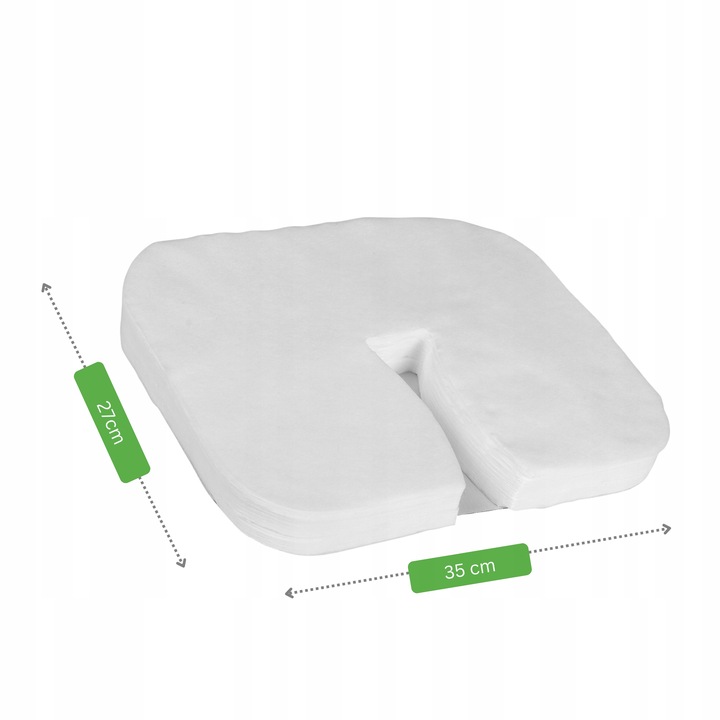 POKRYCIE JEDNORAZOWE NA PODGŁÓWEK 400 SZTUK WYSOKA WYTRZYMAŁOŚĆ HABYS