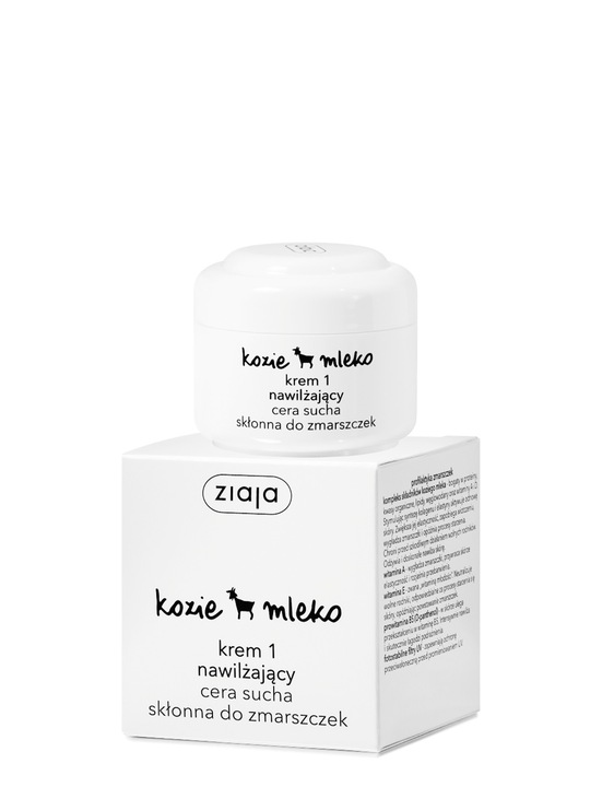 Ziaja zestaw kozie mleko krem 1 + krem 2