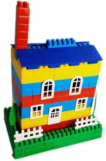 KLOCKI KONSTRUKCYJNE 500 w POJEMNIKU POLSKIE