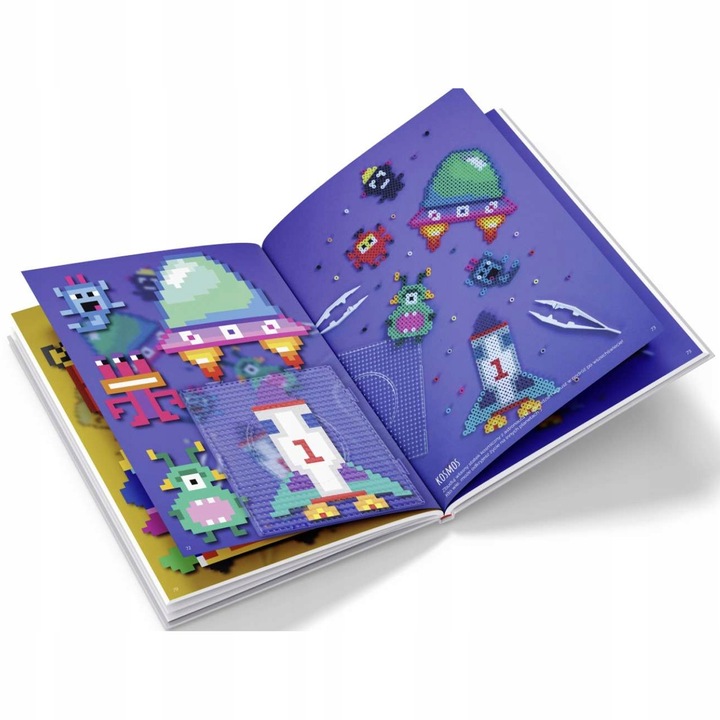 Książka 300 WZORÓW do Koralików do Prasowania Pasuje 1:1 do La Manuli