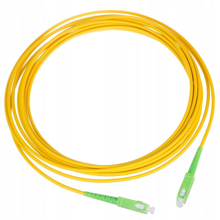Kabel przewód światłowodowy SC/APC-SC/APC 15m Maclean MCTV PATCHCORD