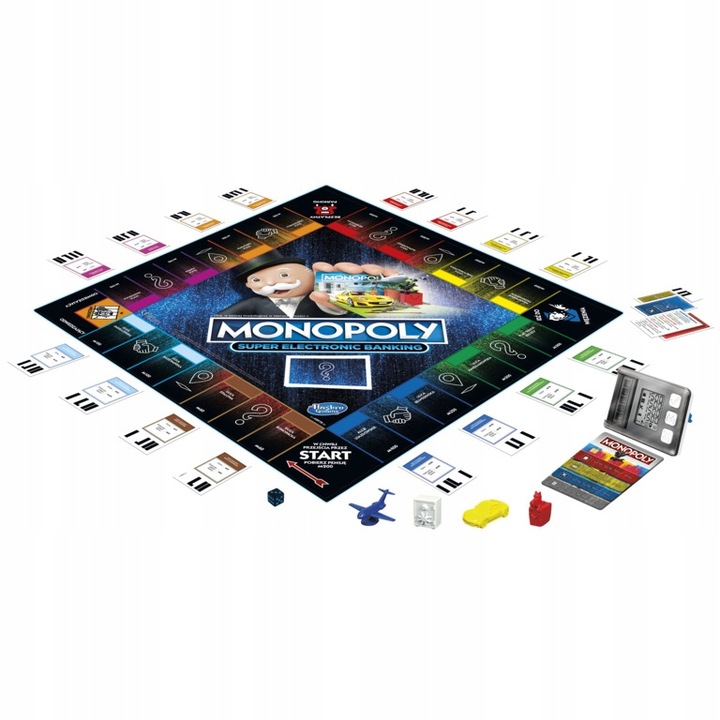 Gra Monopoly Super Electronic Banking Polska Wersja Hasbro E8978