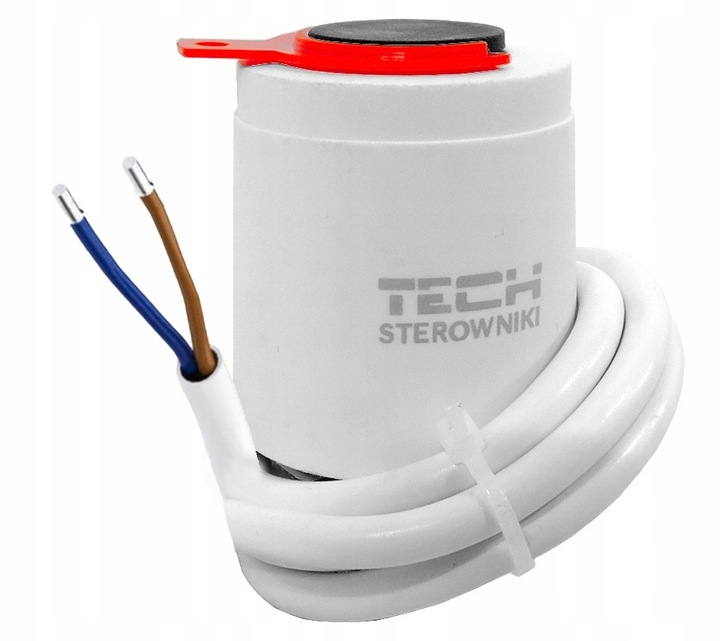 SIŁOWNIK TERMOELEKTRYCZNY DO ROZDZIELACZA ZAWORU STT-230/T2 M30 x 1.5 TECH