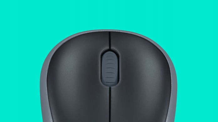 Myszka bezprzewodowa Logitech M185 szara, sensor optyczny 1000DPI 2.4GHz
