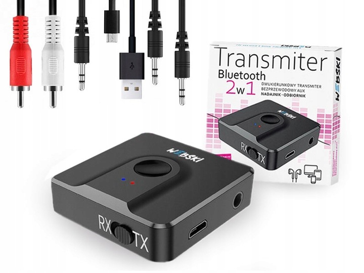 ODBIORNIK NADAJNIK BLUETOOTH DO TELEWIZORA WIEŻY