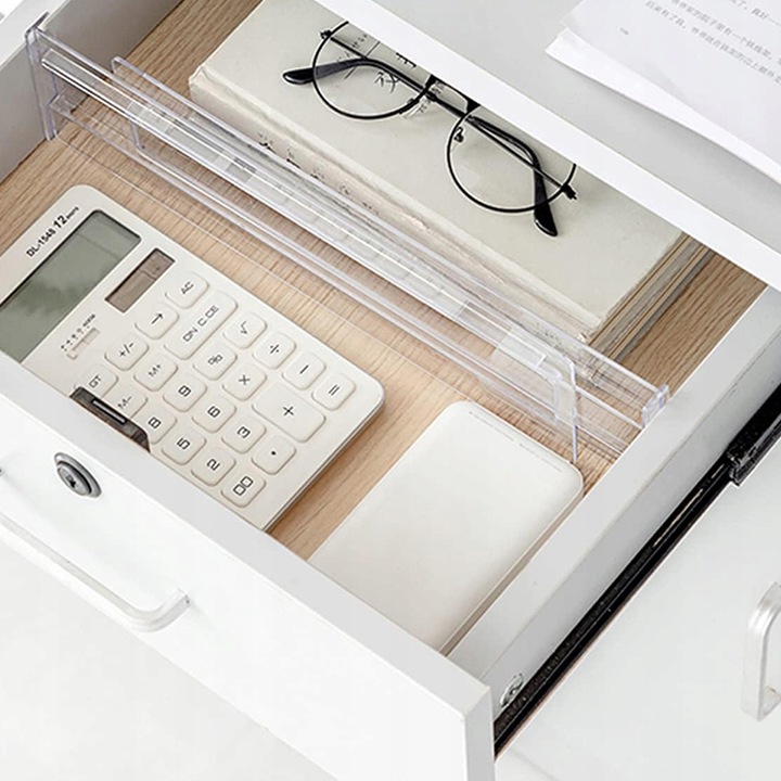 8szt ORGANIZER DO SZUFLADY PRZEGRÓDKA REGULOWANA SEPARATOR