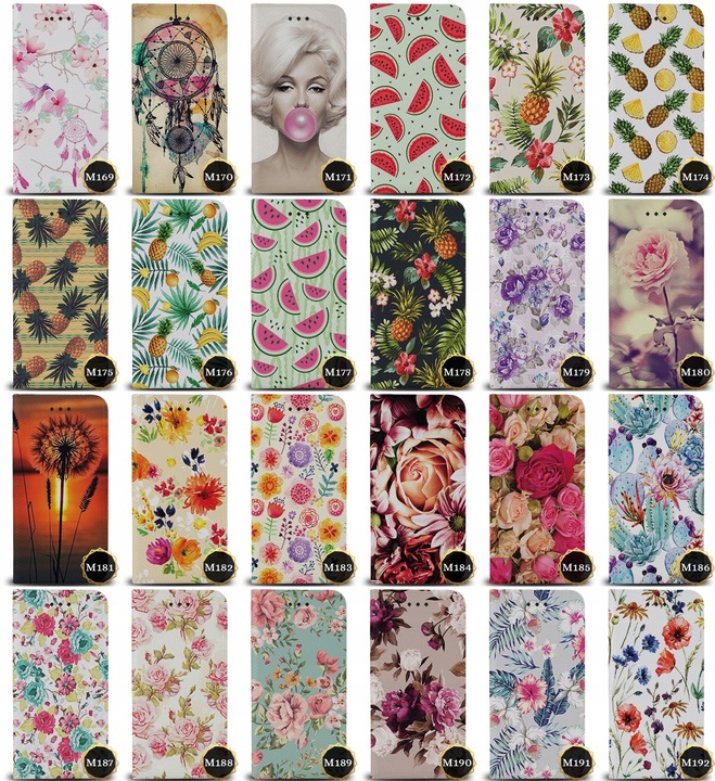 Etui do Samsung Galaxy M13 / M23 5G +Szkło WZORY