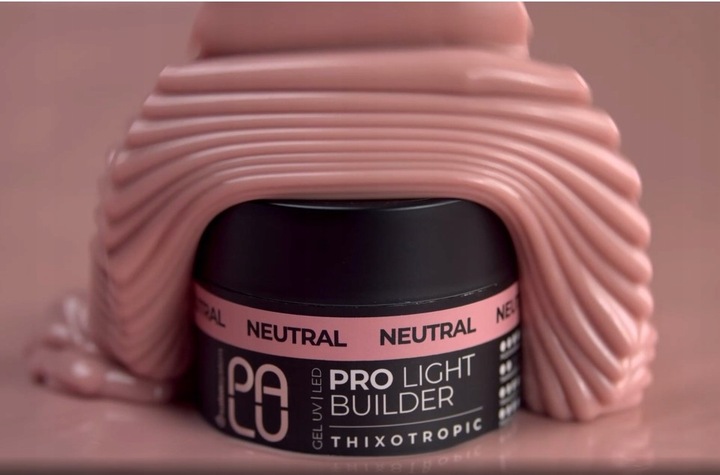 PALU PRO LIGHT BUILDER ŻEL BUDUJĄCY SAMOPOZIOMUJĄCY NEUTRAL TPO FREE 45 g