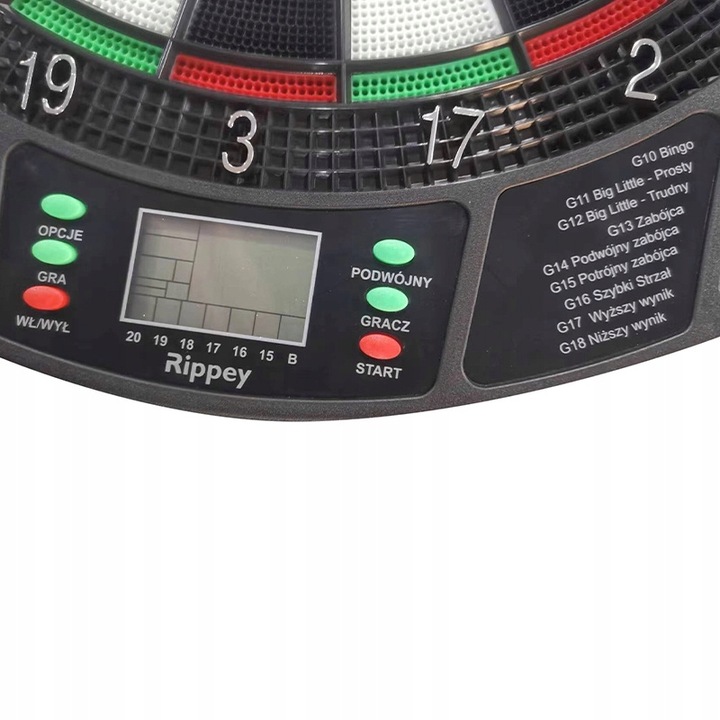 DART TARCZA ELEKTRONICZNA DO GRY W RZUTKI FORT