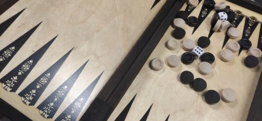 GRY DREWNIANE 3w1 = SZACHY + WARCABY + BACKGAMMON