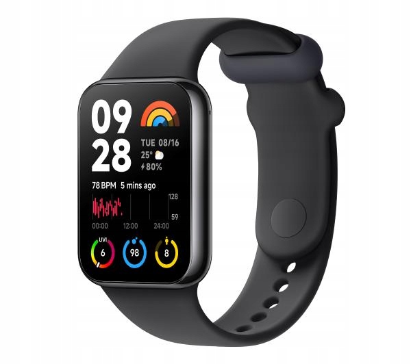Smartband Zegarek Smartwatch Xiaomi Smart Band 8 Pro AMOLED Czarny