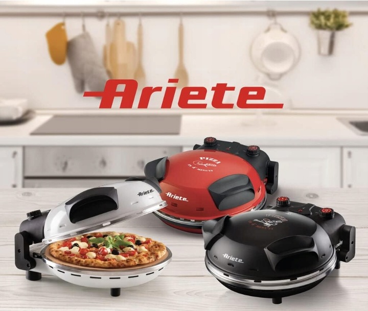 PIEC DO PIZZY ARIETE 909 kamień 400°C + NÓŻ DO PIZZY + EBOOK GRATIS!