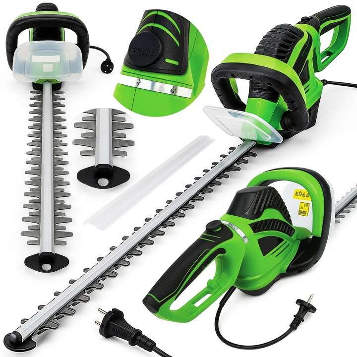 ELEKTRYCZNE NOŻYCE DO ŻYWOPŁOTU GAŁĘZI KRZEWÓW 2200W 610MM SEKATOR