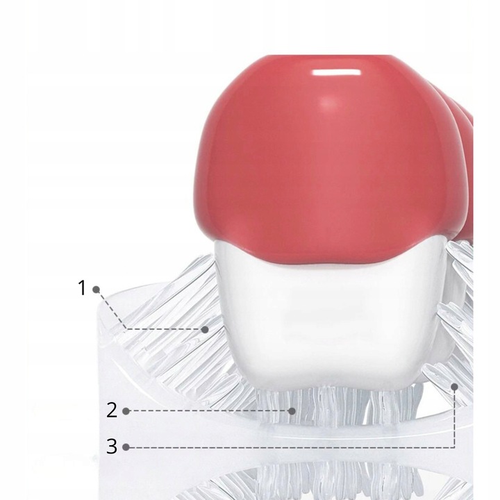 SZCZOTECZKA SONICZNA DO ZĘBÓW ELEKTRYCZNA AKUMULATOROWA DLA DZIECI 2-12 LAT