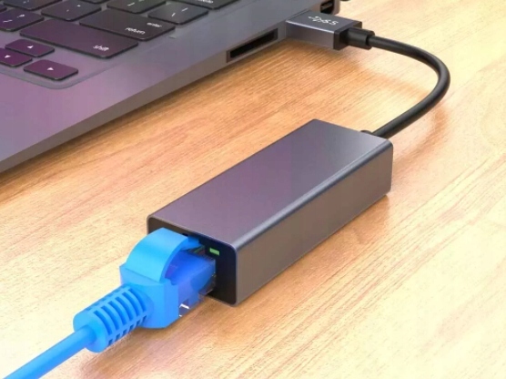 Przejściówka Adapter Karta Sieciowa USB 3.0 Ethernet RJ45 do laptopa LAN