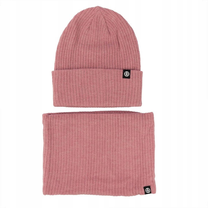 Alessio KOMPLET CZAPKA + KOMIN + RĘKAWICZKI DOTYKOWE ciepły POLAR