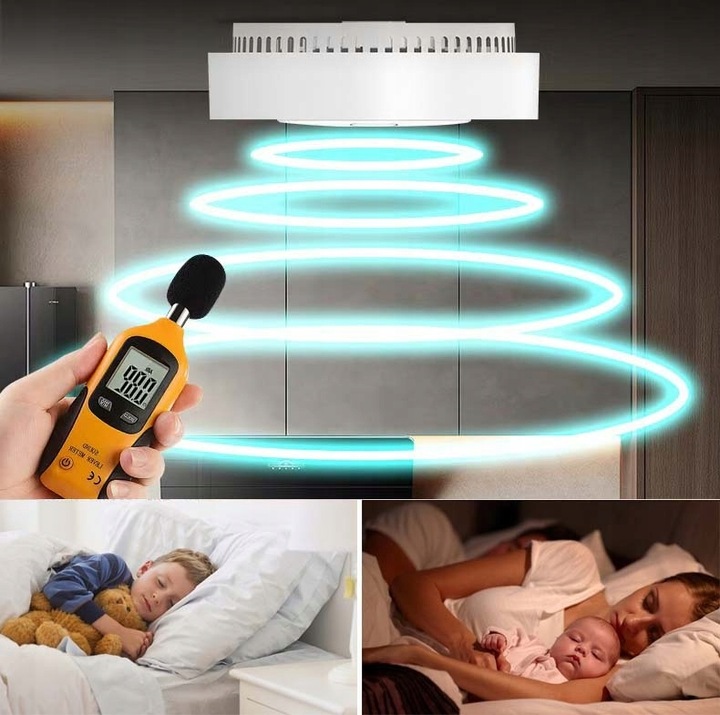 CZUJNIK CZADU GAZU WYKRYWACZ DETEKTOR TLENKU WĘGLA BEZPRZEWODOWY LCD ALARM