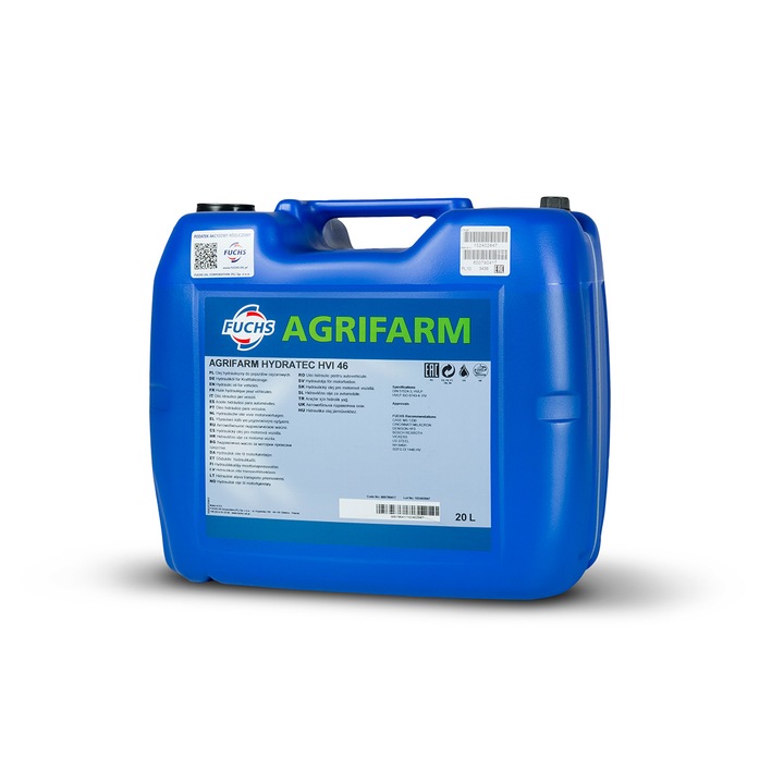 Olej hydrauliczny FUCHS Agrifarm Hydratec HVI 46 20 l