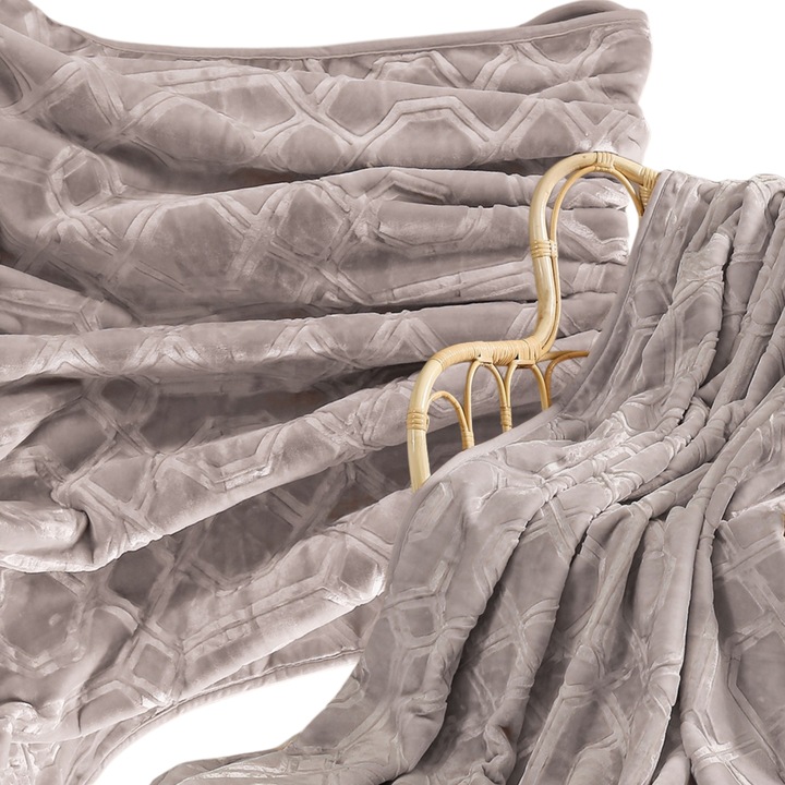 KOC CIEPŁY GRUBY MIĘKKI NARZUTA PLED NA ŁÓŻKO KANAPĘ 160x200