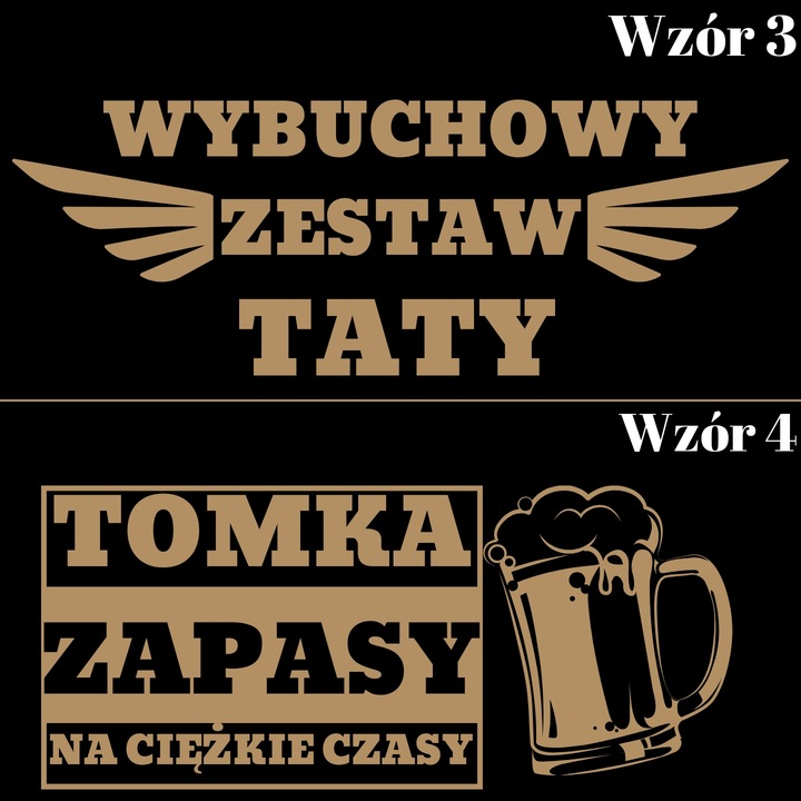 CZOŁG NA PIWO śmieszny prezent święta faceta mężczyzny niego 18-99 urodziny