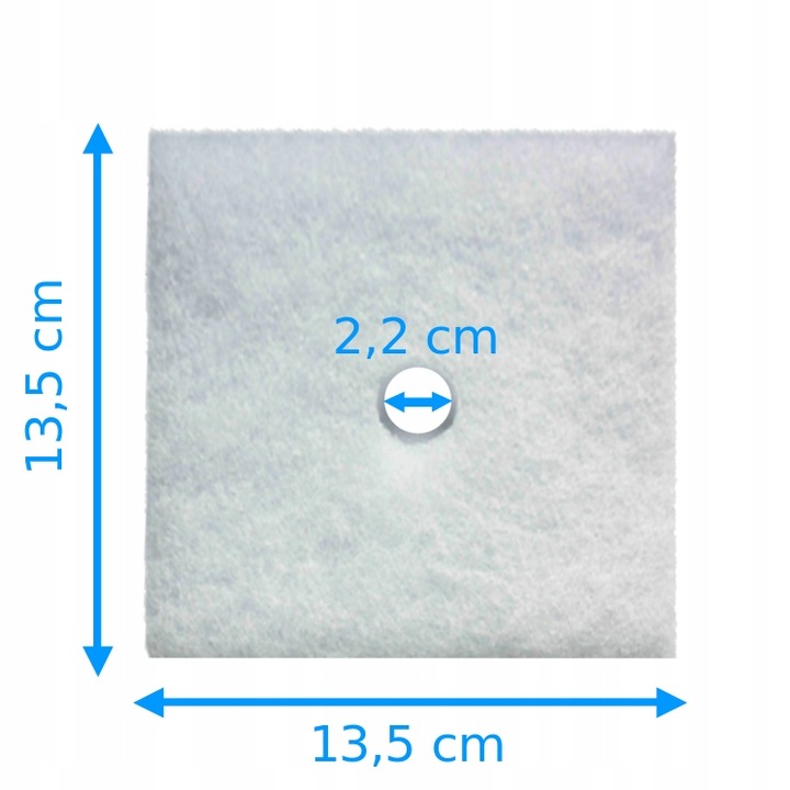 14x Filtry do wentylatora MAICO 13,5x13,5 cm