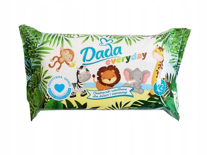 Chusteczki nawilżane DADA EVERYDAY 7 x 72 szt.