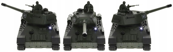 Czołg Rudy T-34 Zdalnie Sterowany Strzelający RC