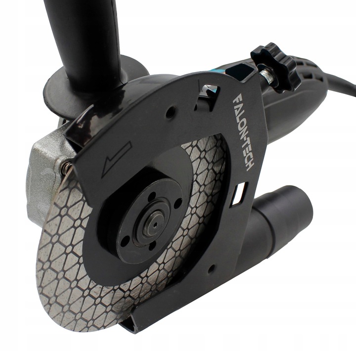 OSŁONA TARCZY SZLIFIERKI KĄTOWEJ PRZECIWPYŁOWA DO USUWANIA PYŁU