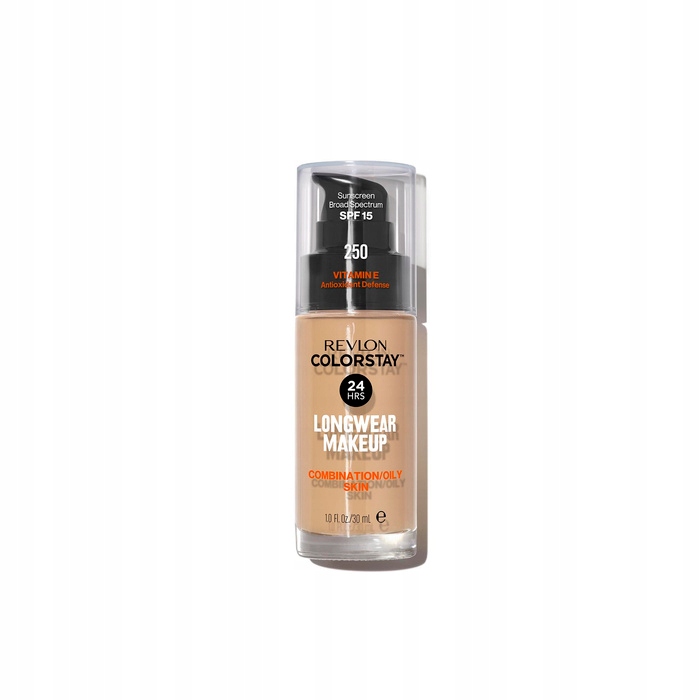 Podkład Revlon Colorstay Cera Tłusta Mieszana pompka 250 Fresh Beige 30ml