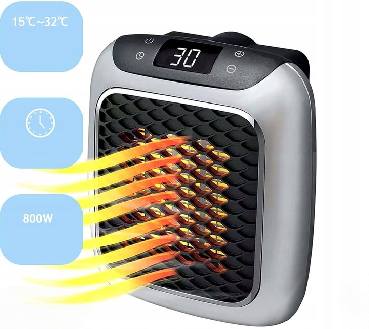 MINI GRZEJNIK ELEKTRYCZNY DO KONTAKTU MOCNY HANDY HEATER OGRZEWACZ
