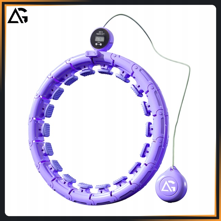 HULA HOP ODCHUDZAJĄCY SMART Z LICZNIKIEM I OBCIĄŻENIEM HULAHOP ODCHUDZAJĄCE