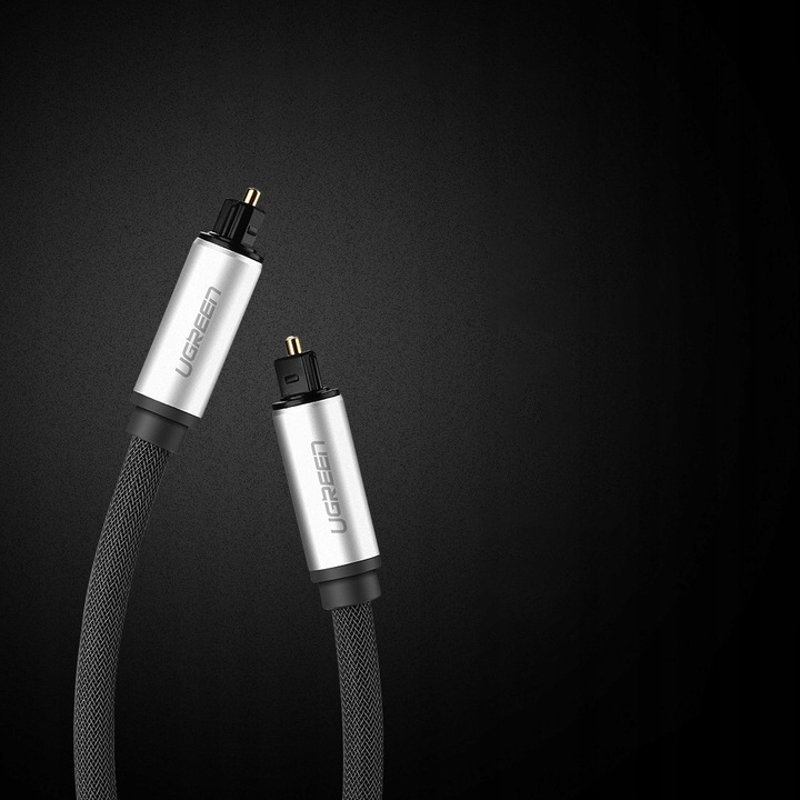 UGREEN ALUMINIOWY KABEL PRZEWÓD OPTYCZNY CYFROWY AUDIO 5.1 TOSLINK