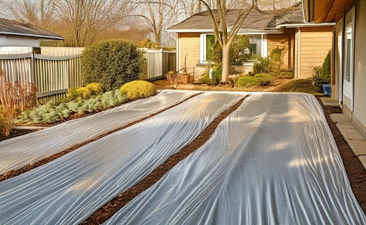 AGROWŁÓKNINA BIAŁA GF 1,6x30m 50g Jesienno/ZIMOWA OKRYCIOWA OTULINA