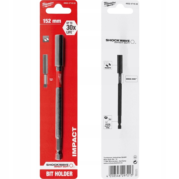 Uchwyt, końcówka magnetyczna do bitów przedłużka 152 mm Milwaukee