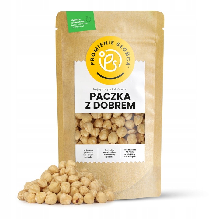 Orzechy Laskowe 1kg PRAŻONE BLANSZOWANE 1000 g